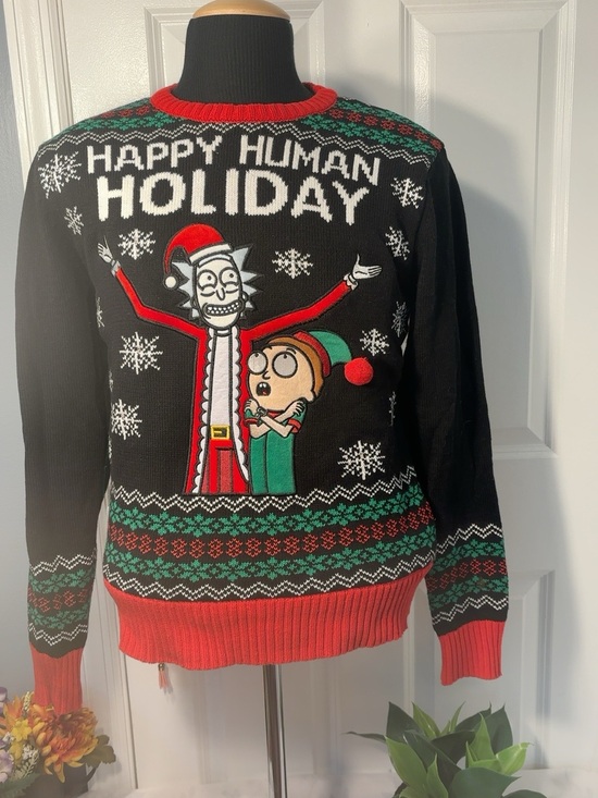 Fifth Sun Other - Men’s Rick and Morty Light-Up Christmas Ugly Sweater Size Small